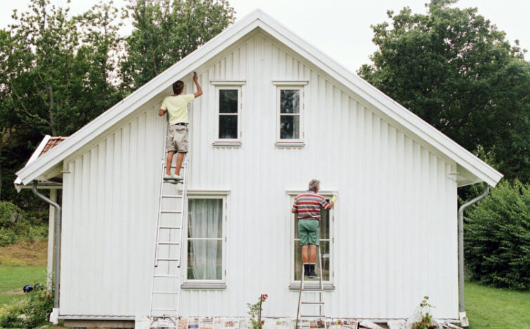 house repainted